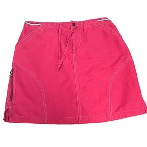 Kuhl Alf Skirt Women's Size Medium M Red Dry Hiking Camping Golf Athletic‎